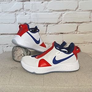 Nike Id Paul George Pg 4 Basketball Shoes Red Mens CQ7339-991 Size 7